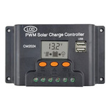 Controladora Reguladora De Carga Solar Cm2024