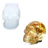 * Molde Silicon Calavera Cráneo 3d Azúcar Vela Choco Jabón