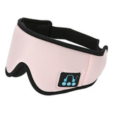 Antifaz For Dormir Hombre Mujer Bluetooth Antifaz Rosado