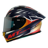 Casco Integral De Carbono Mt Kre Acosta Ff103 A37 Mate