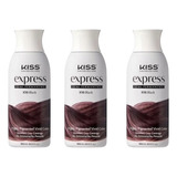 Kiss Express K98, Negro Tinte Semi Permanente 3pz