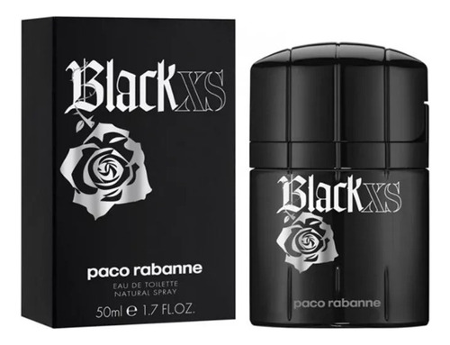 Paco Rabanne Black Xs Edt 50ml Version 2005 Discontinuado!