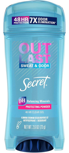 Desodorante Secret  Gel Outlast 73g