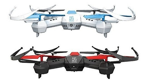 Kit 2 Drones Cuadricoptero Uso Interior Y Exterior Skyking