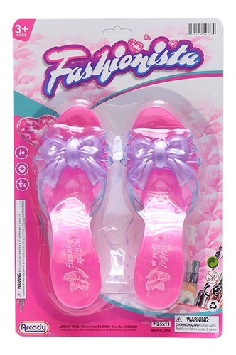 Zapatillas De Princesa Plastico Juguete Para Niñas 3-6 Años