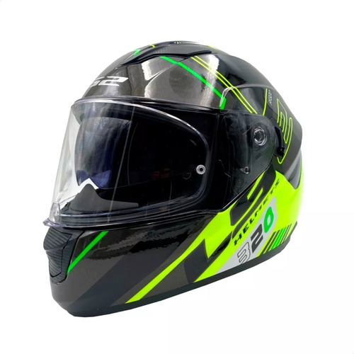 Casco Integral Doble Visor Ls2 320 Stream Evo Sche En Moto46