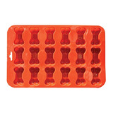 Mini Hueso Silicona Pan Para Hornear Molde Flexible Bandeja 