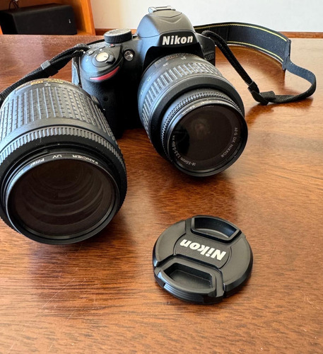Nikon Kit D3200 Lente 18-55mm Vr Dslr + C/zoom 200