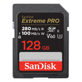 Tarjeta De Memoria Sandisk 128gb Extreme Pro Sdxc Uhs-ii