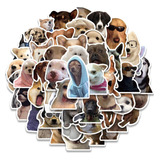 Perros Kawaii - Set De 50 Stickers / Calcomanías / Pegatinas