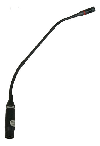 Micrófono Cuello Ganso Dinamico Cardiode 600 Ohms Xlr Gbr