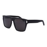 Lentes De Sol Shiny Black Saint Laurent Sl424001