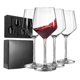 Juego De 4 Copas De Vino Tinto, Copa De Vino Blanca De Crist