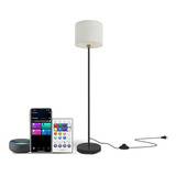 Lámpara De Pie Inteligente  24w Compatible Con Alexa Y Googl