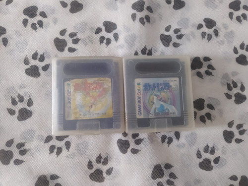 Pokémon Gold & Silver Originais Japonês Para Game Boy 