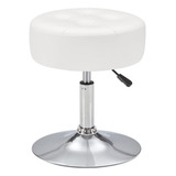 Gitrah White Vanity Chair Para La Sala De Maquillaje Taburet