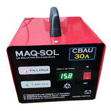 Cargador Automático Maqsol Cbau30 12v Voltímetro Digital