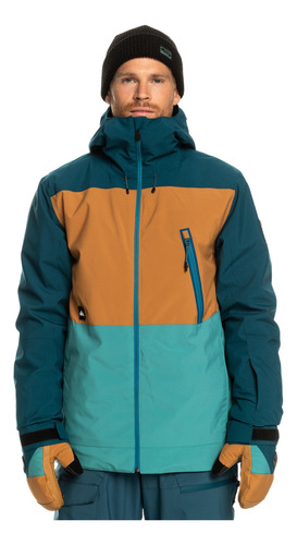 Campera Snow Quiksilver Sycamore Impermeable 10k Nieve