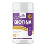 Biotina Full 60 Caps 500 Mg Biotina, Colina E Inositol