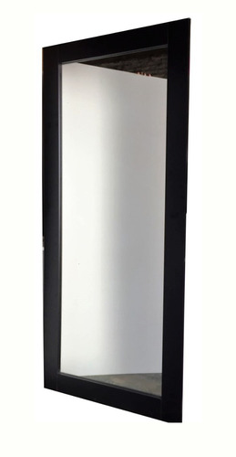 Espejo 180 X 80 Cm - Marco Negro Melamina - Fabricante Lanus