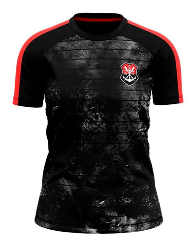 Camisa Flamengo Cup Feminina Preta - Braziline