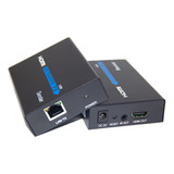 Extensor E Receptor Hdmi Tcp/ip Via Rede Cat5e/cat6 Até 120m