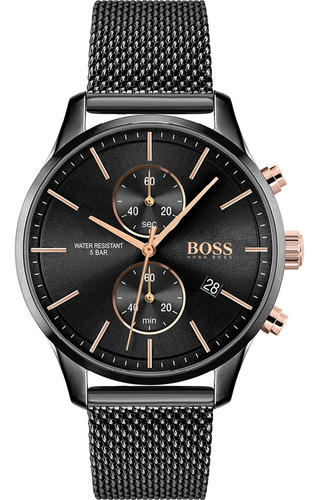 Reloj Boss Associate 1513811 De Acero Inox. P/hombre