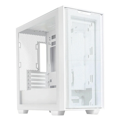 Gabinete Asus A21 Case Micro Atx Cristal Templado Blanco | Envío gratis