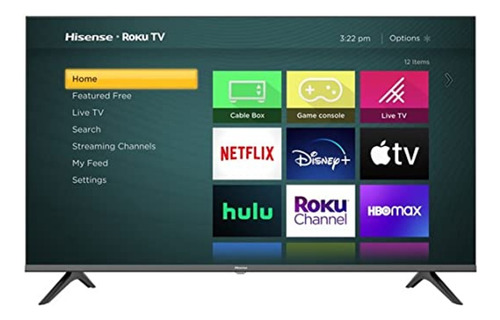 Smart Tv Hisense 40  4k Led Roku Google Assistant 40h4030f3