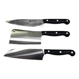 Set De Cuchillos Profesionales Boker Arbolito X3 !