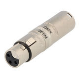 Adaptador Xlr De 3 A 5 Pines Dmx Audio Amphenol Ac3f5mw