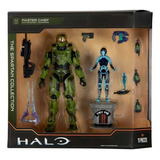 Master Chief + Cortana Halo Figura 19cm + Accesorios