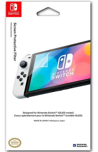 Lamina Protectora Pantalla Nintendo Switch (oled) Licencia