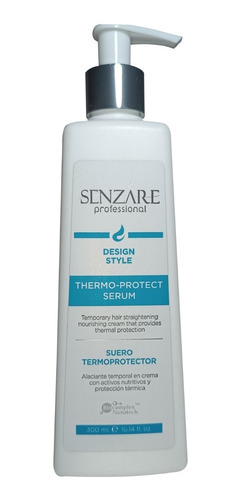 Alaciante Temporal En Crema- Termoprotector 300 Ml Senzare