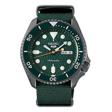 Seiko Srpd77 5 - Reloj Deportivo Para Hombre, Color Verde,