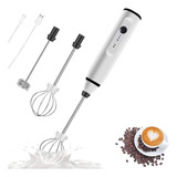 Batidor Espumador Leche Cafe Electrico Recargable Usb Inalam