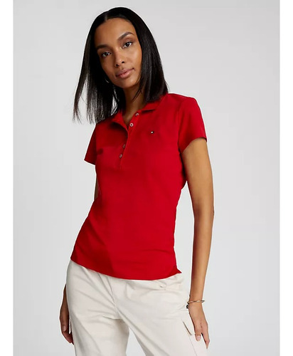 Tipo Polo Tommy Hilfiger Parra Dama R Slim.