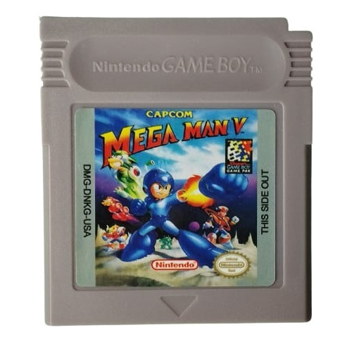 Mega Man 5 Cartucho Fita Jogo Compatível Gameboy Gbc Gba