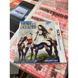 Manual Original Bravely Default Nintendo 3ds!!!