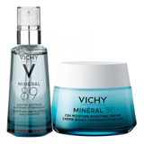 Kit Hidratante Facial Mineral 89 Serum + Crema Vichy