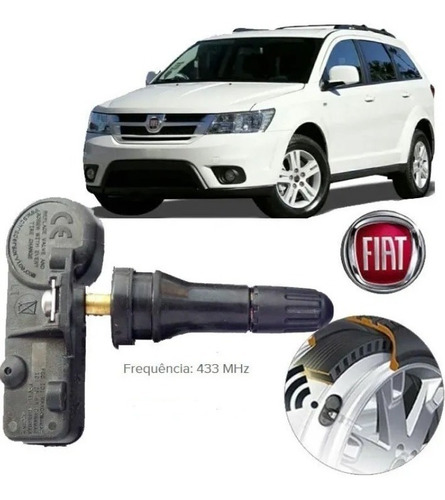 Sensor Pressão Pneu Fiat Freemont 2011 2012 2013 2014 2015