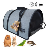 Bolsa De Transporte Kennel Flexível Para Aviões Pet Rf04