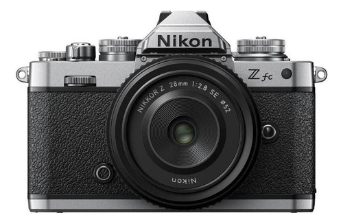  Nikon Kit Z Fc + Lente 28mm F/2.8 Se Mirrorless Cor  Preto