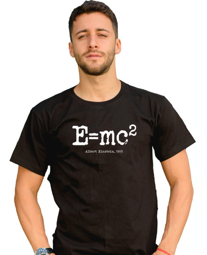 Remera    E=mc2 Albert Einstein