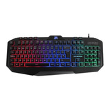 Teclado Gamer Balam Rush Gunfire Alámbrico Programable Rgb