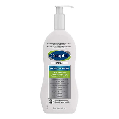 Loção Hidratante Cetaphil Pro Ad Control Restoraderm 295ml | Frete grátis