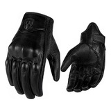 Guantes De Moto 100% Piel De Cabra Para Motociclista