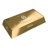 Estojo Presenteável Senador Gold 3 Sabonetes + Saboneteira