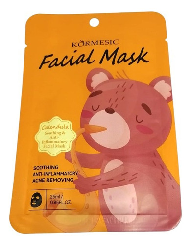 Caja De 10 Mascarillas Faciales Limpieza Facial 25ml