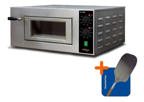 Forno Elétrico Analógico Pizza Flp-400a 220v Skymsen + Pá